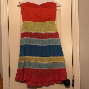 Judith March strapless dress